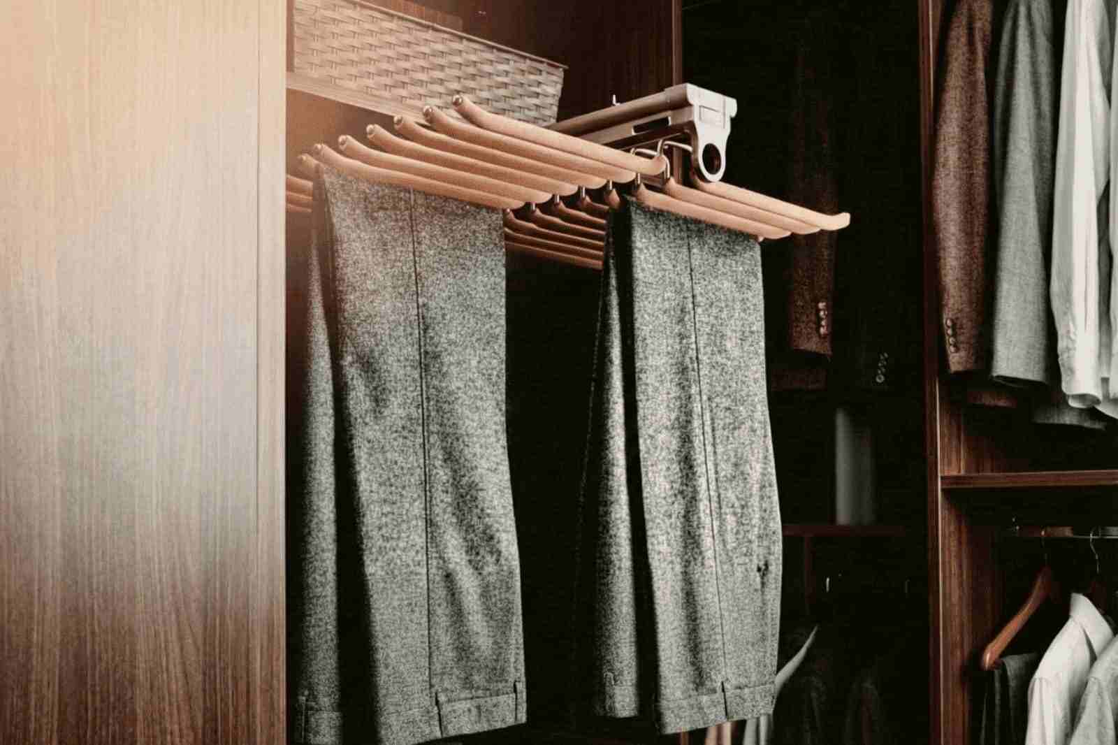 Double Line Trouser Rack - Image 2
